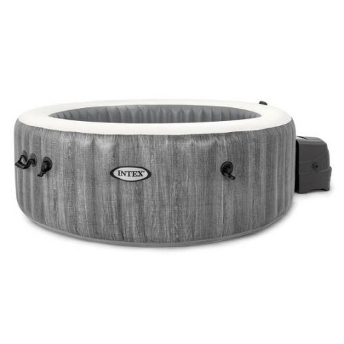 Intex PureSpa Greywood luxuriöser Bubble Whirlpool - 6P